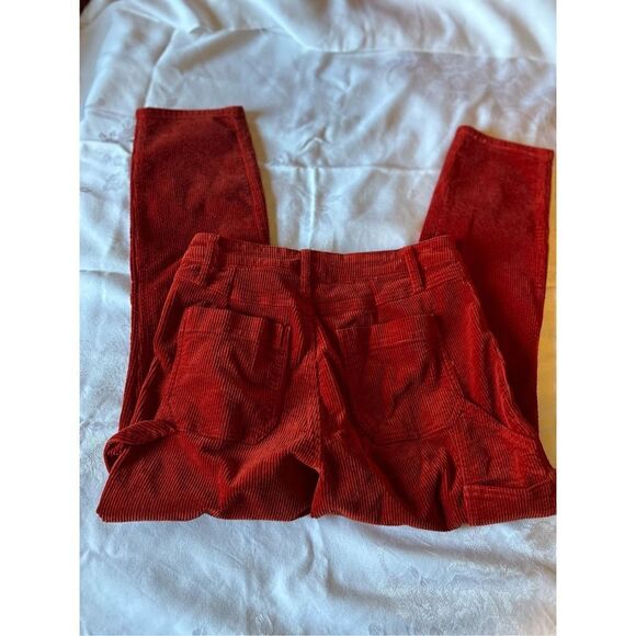 Judy Blue Corduroy Carpenter Pants Stretch Slim Fit - Picture 7 of 9